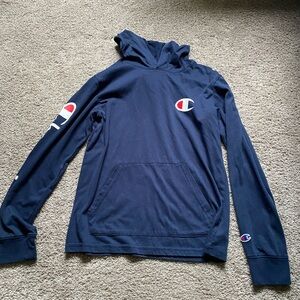 Champion hooded long sleeve